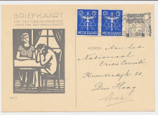 Briefkaart G. 233 locaal te s Gravenhage  1933 