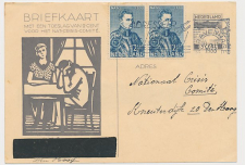 Briefkaart G. 233 locaal te s Gravenhage  1933 