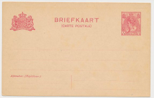 Briefkaart G. 84 a II  - Papier kleurnuance 
