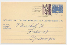 Verhuiskaart G. 24 s Hertogenbosch - Groningen 1967