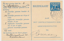 Arbeidslijst G. 18 Locaal te Rotterdam 1941