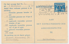 Arbeidslijst G. 18 Locaal te Rotterdam 1942