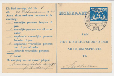 Arbeidslijst G. 18 Locaal te Rotterdam 1942