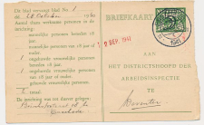 Arbeidslijst G. 19 Enschede - Deventer 1941