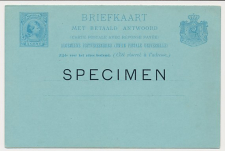 Briefkaart G. 30 - SPECIMEN