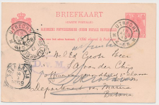 Utrecht - Batavia Nederlands Indie 1899 - Zwerfpost