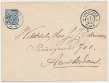 Envelop G. 6 a Gorinchem - Amsterdam 1899