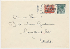 Envelop G. 25 b / Bijfrankering s Gravenhage - Utrecht 1941