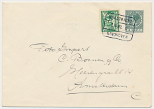 Envelop G. 25 b / Bijfr. Maastricht-Eindhoven - Amsterdam 1940