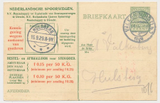 Spoorwegbriefkaart G. NS216 f - Valkenburg - Hulsberg 1929