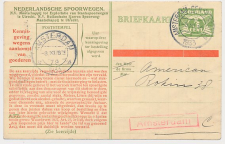 Spoorwegbriefkaart G. NS228 o - Locaal te Amsterdam 1933