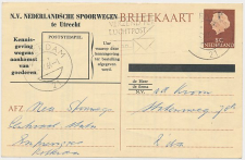 Spoorwegbriefkaart G. NS325 c- Locaal te Rotterdam 1964