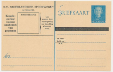 Spoorwegbriefkaart G. NS302 