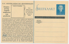 Spoorwegbriefkaart G. NS302 g