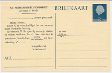 Spoorwegbriefkaart G. NS315 h