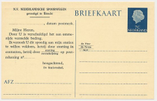 Spoorwegbriefkaart G. NS315 i