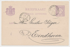 Kleinrondstempel Ammerzoden 1888