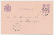 Kleinrondstempel Akkrum 1886