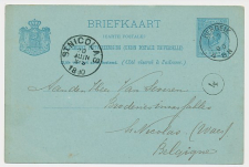 Kleinrondstempel Bergeik 1890