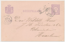 Kleinrondstempel Bergen (N:H:) 1889