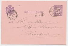 Kleinrondstempel Bolsward 1882