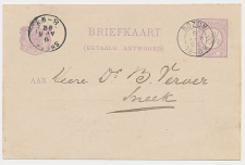 Kleinrondstempel Bozum 1892