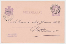 Kleinrondstempel Brouwershaven 1890