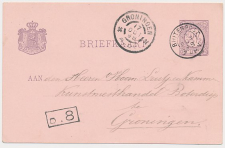 Kooten - Kleinrondstempel Buitenpost 1898