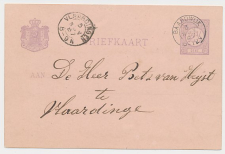 Kleinrondstempel Baardwijk 1887