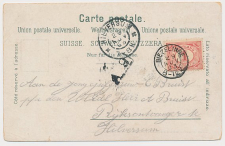 Kleinrondstempel Biezelinge 1903