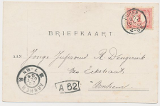 Kleinrondstempel Buren 1904