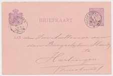 Kleinrondstempel Bergen (N:H:) 1893