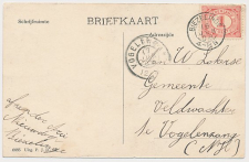 Kleinrondstempel Biezelinge 1908