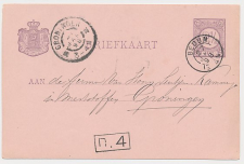 Kleinrondstempel Bedum 1898