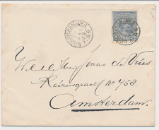 Kleinrondstempel Brouwershaven 1899
