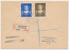 FDC / 1e dag Em. Inhuldiging 1948 