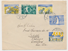 Eenrum FDC / 1e dag Em. zomer 1949