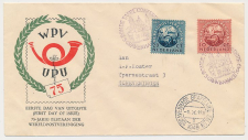 FDC / 1e dag Em. Wereldpostvereniging 1949 - Ronde Tafel Confer.