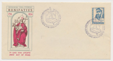 FDC / 1e dag Em. Bonifatius 1954 - E17