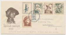 FDC / 1e dag Em. Rembrandt 1956 - E25