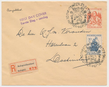 FDC / 1e dag Em. De Ruyter 1957 - Vlissingen Autopostkantoor