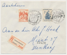 FDC / 1e dag Em. De Ruyter 1957 - Vlissingen Autopostkantoor