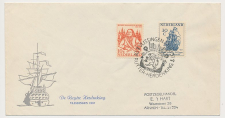 FDC / 1e dag Em. De Ruyter 1957 - Vlissingen 