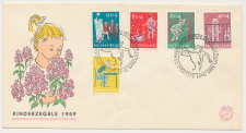 FDC / 1e dag Em. Kind 1959 - E41 - Attest