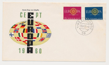 FDC / 1e dag Em. Europa 1960 - Uitgever onbekend