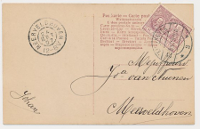 FDC / 1e dag Em. Michiel de Ruyter 1907