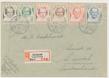 Haarlem FDC / 1e dag Em. Prinsessen 1946 