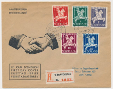 FDC / 1e dag Em. Kind 1946 - Uitgave BZPC