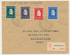 Voorschoten FDC / 1e dag Em. Van Riebeeck 1952