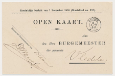 Kleinrondstempel Diever 1898